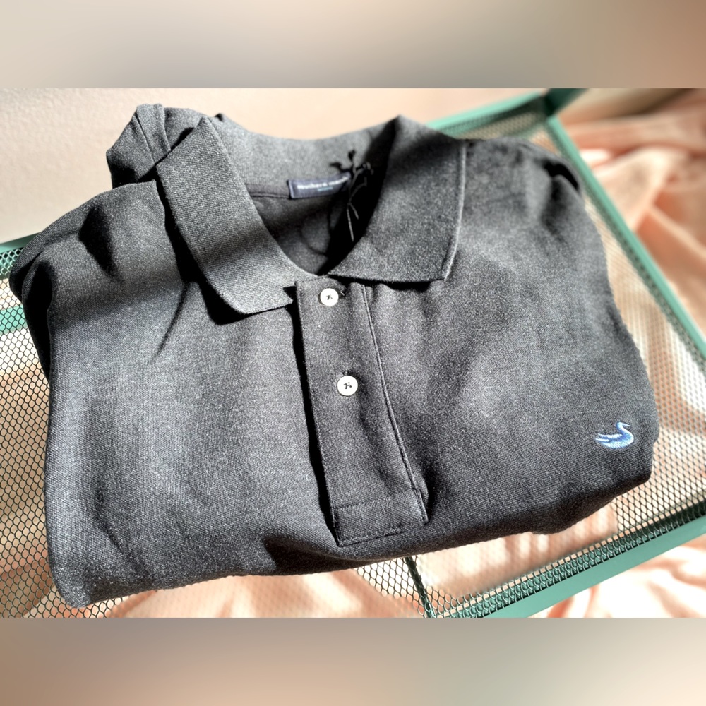 Southern Marsh Polo_Charcoal Size XL